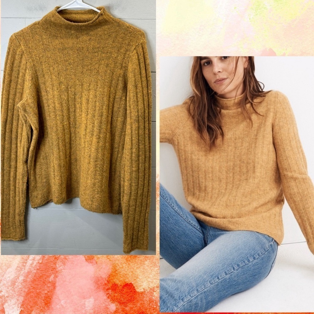 Madewell | Merino Wool & Alpaca Blend Evercrest Sweater Size Medium